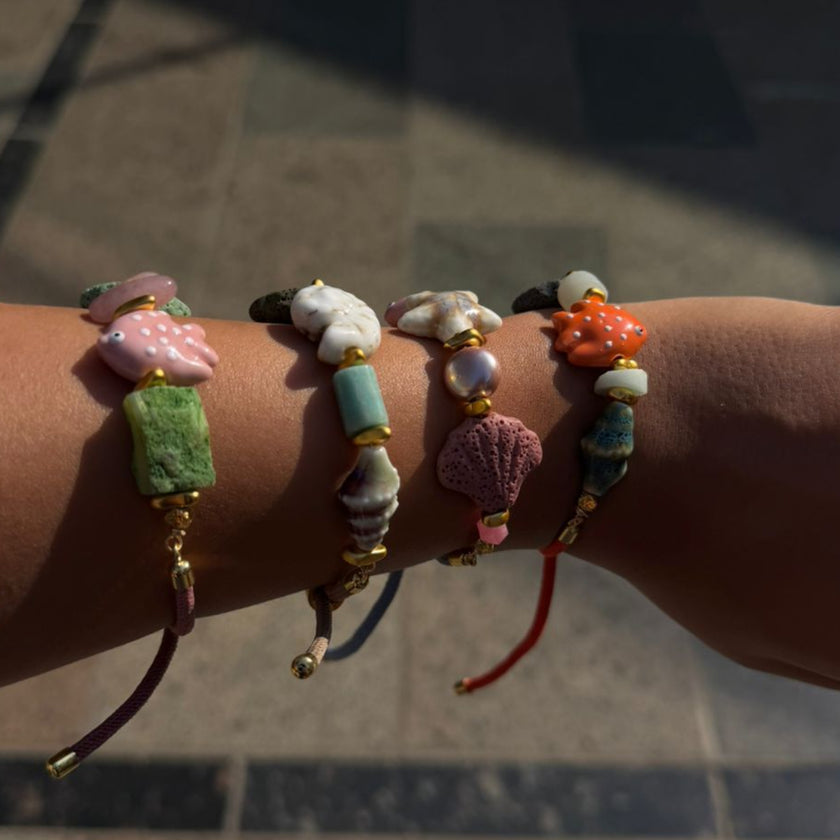Sea charms bracelets