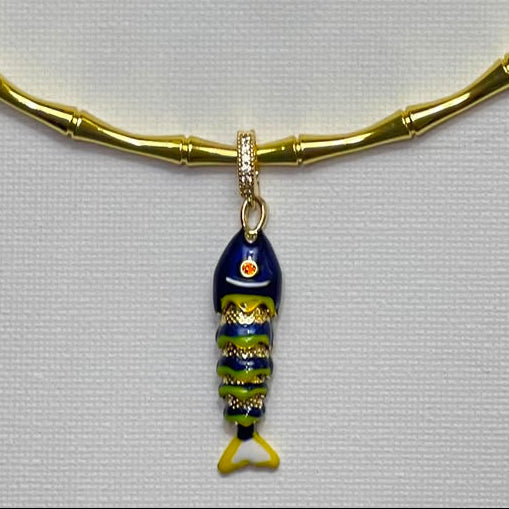 Blue Fish Choker