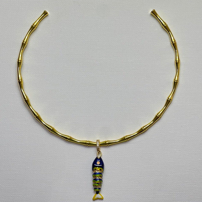 Blue Fish Choker