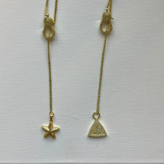 long dangling chain